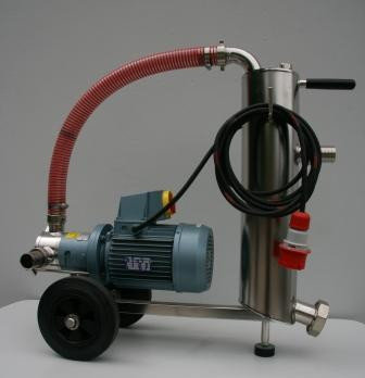 Schlammprofi 12000 400 V mit Steinabscheider